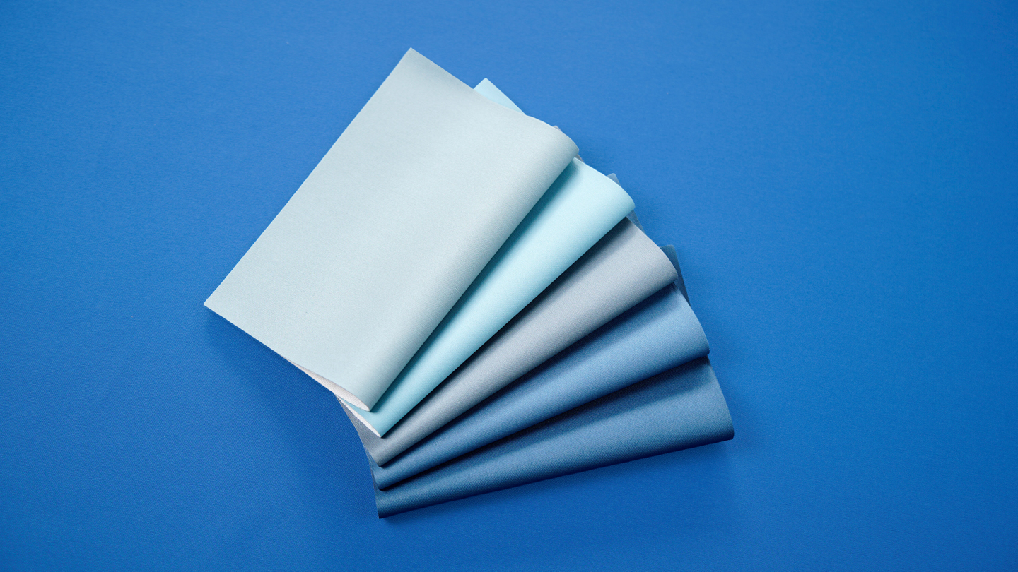 The expanded Silvertex® collection introduces a range of nuanced blue tones, thoughtfully curated to bring depth and versatility to any design. From soft, airy hues to rich navy tones, and from subtle washes to vibrant, energetic shades, these new blues offer a refreshing palette that evokes both tranquility and bold sophistication.