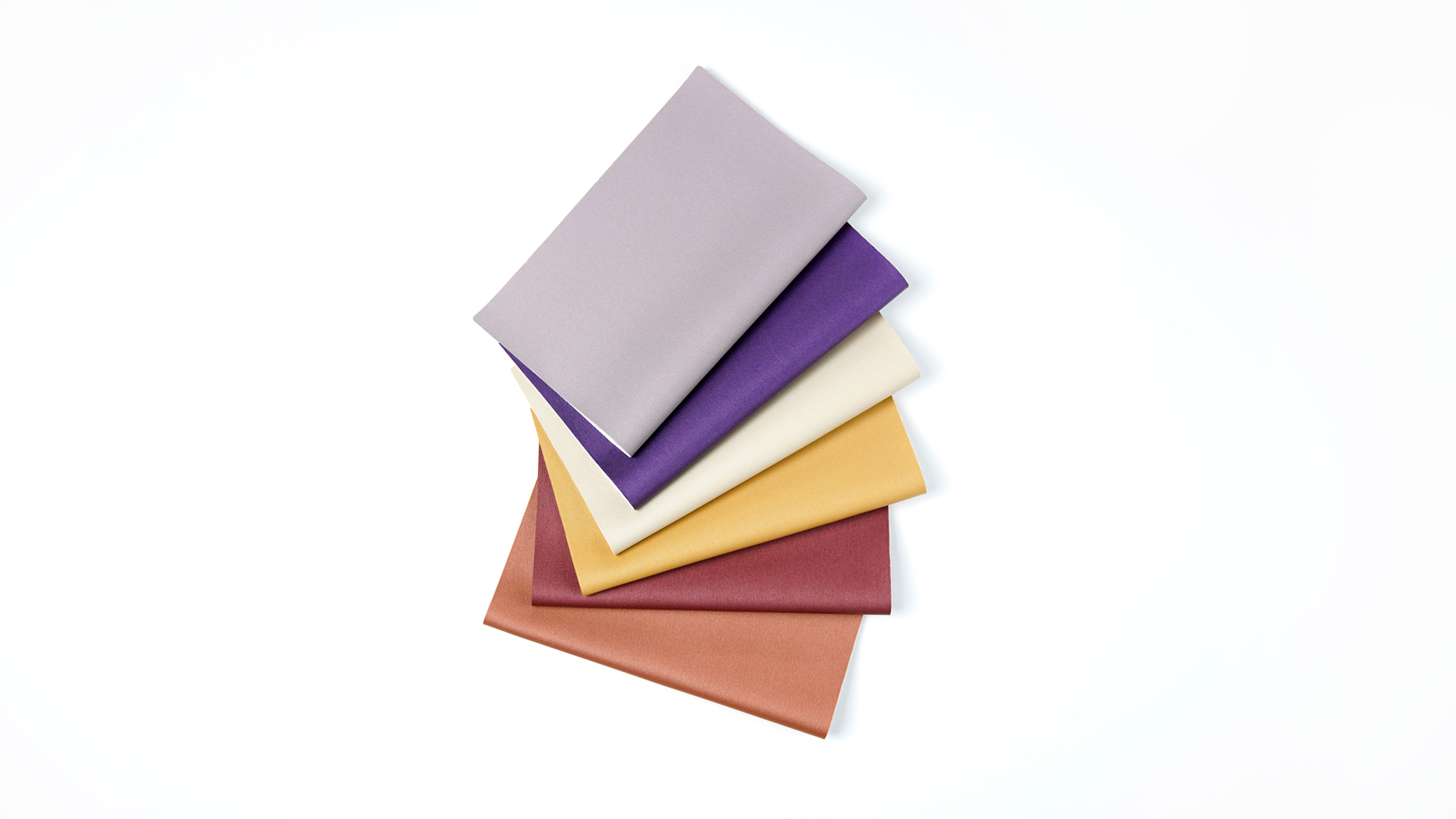 The new warm additions to the Silvertex® collection are bold, expressive, and impossible to ignore. Inspired by the rich tones of exotic spices, this palette ranges from sunny yellows and fiery oranges to vibrant reds, with the added intrigue of a subtle lavender and a deep, dramatic purple. These standout colors are made for spaces that crave energy, warmth, and a confident pop of color.
